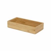 Compactor Bamboo Box XXL tároló rendszerező,30 x 15 x 6,5 cm, XXL