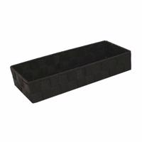Compactor L TEX tároló rendszerező fiókba,30 x 12 x 7 cm, barna, barna, L