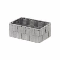 Compactor M TEX tároló rendszerező fiókba, 18 x 12 x 7 cm, szürke, szürke, M