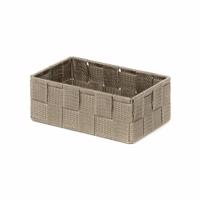 Compactor M TEX tároló rendszerező fiókba, 18 x 12 x 7 cm, taupe, világosbarna, M
