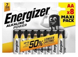 Energizer Alkaline Power Alkáli Tartós Ceruza Elem AA LR6 B8