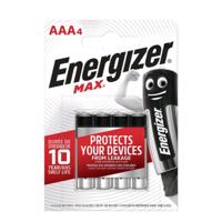 Energizer MAX Tartós AAA Mikro Elem LR03 B4