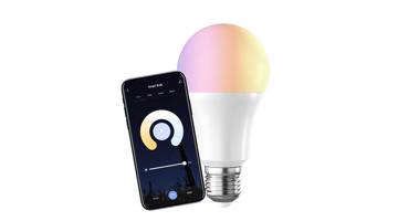 LED Smart Okos WiFi izzó 9W RGB, CCT 820 lm