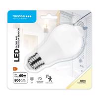 Modee LED Smart (PIR Sensor) mozgásérzékelős Globe (Gömb) A60 8,8W E27 4000K